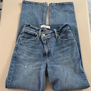 Abercrombie & Fitch Light Blue High Rise Jeans